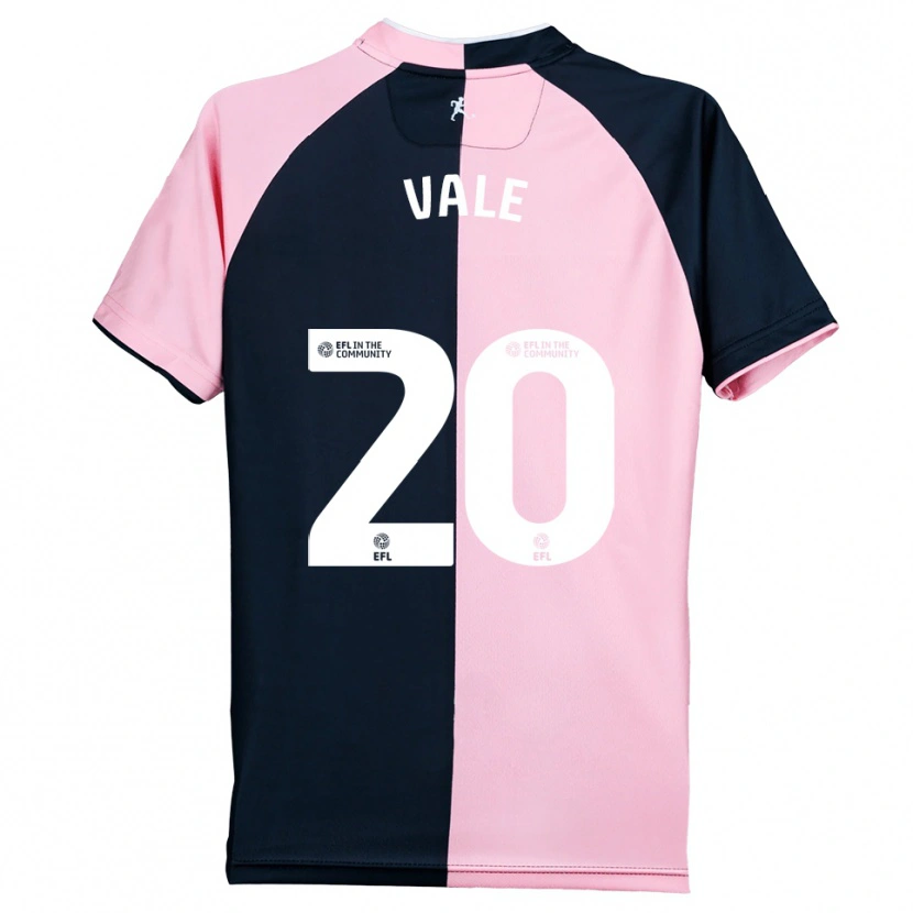 Danxen Damen Harvey Vale #20 Pink Schwarz Auswärtstrikot Trikot 2025/26 T-Shirt Österreich