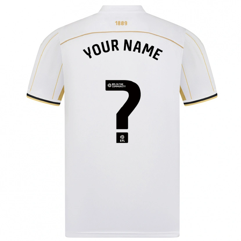 Danxen Damen Ihren Namen #0 Weiß Gold Auswärtstrikot Trikot 2025/26 T-Shirt Österreich