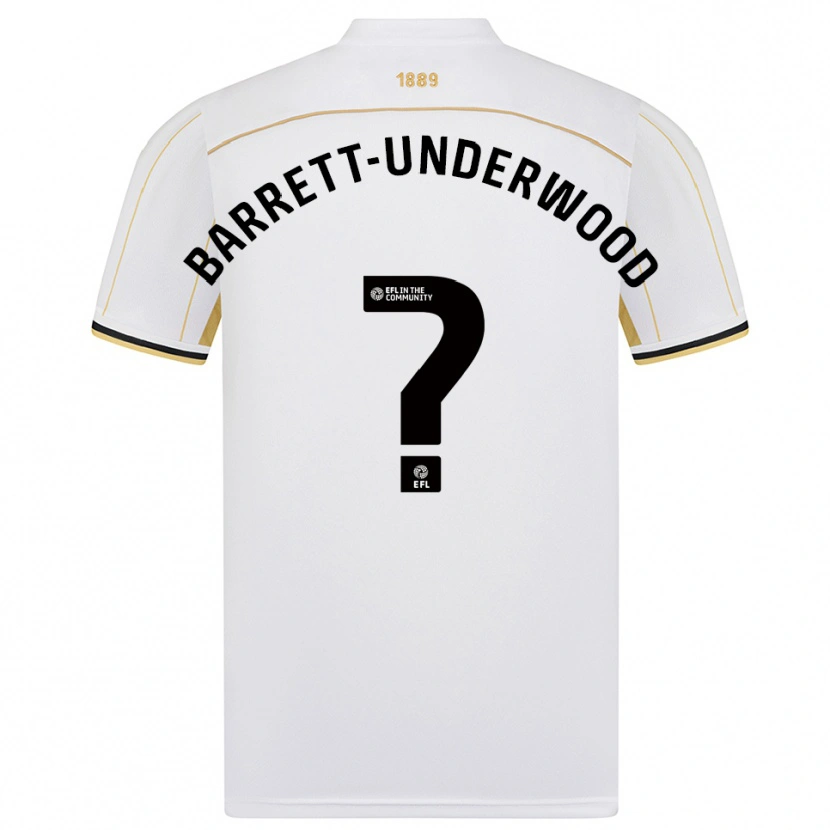 Danxen Damen Keehan Barret-Underwood #0 Weiß Gold Auswärtstrikot Trikot 2025/26 T-Shirt Österreich