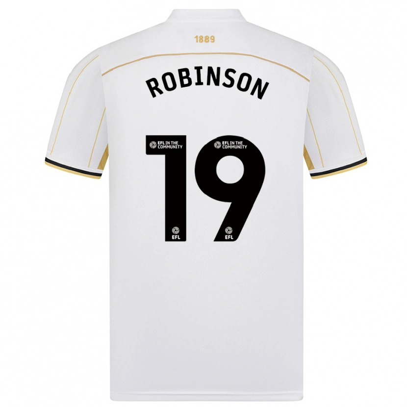 Danxen Damen Jack Robinson #19 Weiß Gold Auswärtstrikot Trikot 2025/26 T-Shirt Österreich
