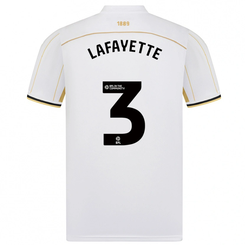 Danxen Damen Abbie Lafayette #3 Weiß Gold Auswärtstrikot Trikot 2025/26 T-Shirt Österreich