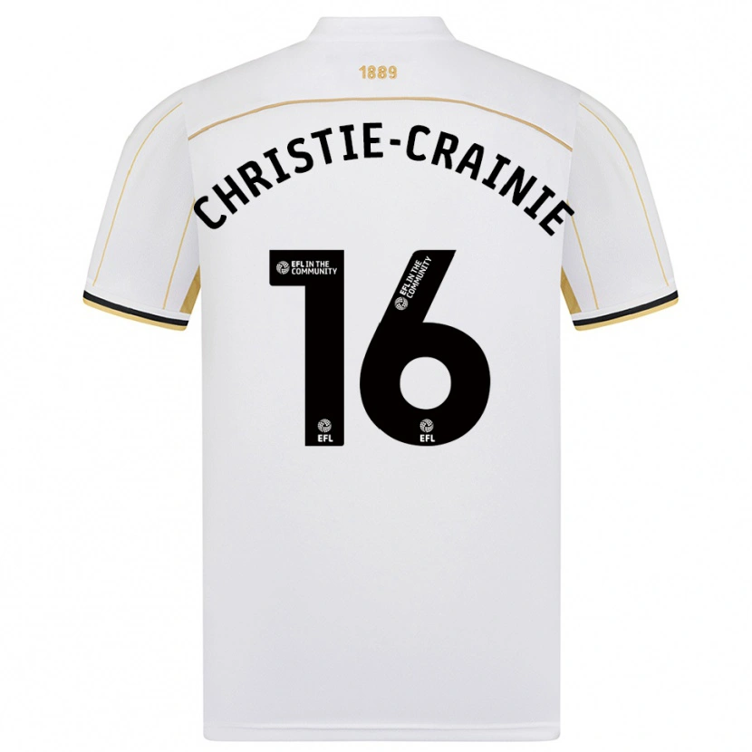 Danxen Damen Archie Christie-Crainie #16 Weiß Gold Auswärtstrikot Trikot 2025/26 T-Shirt Österreich