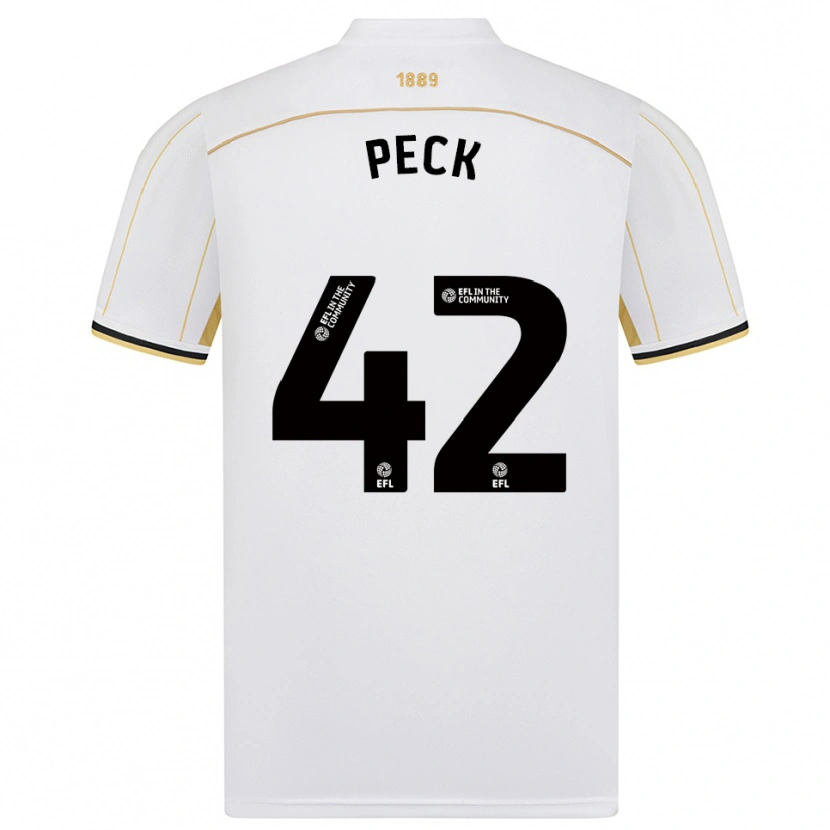 Danxen Damen Sydie Peck #42 Weiß Gold Auswärtstrikot Trikot 2025/26 T-Shirt Österreich