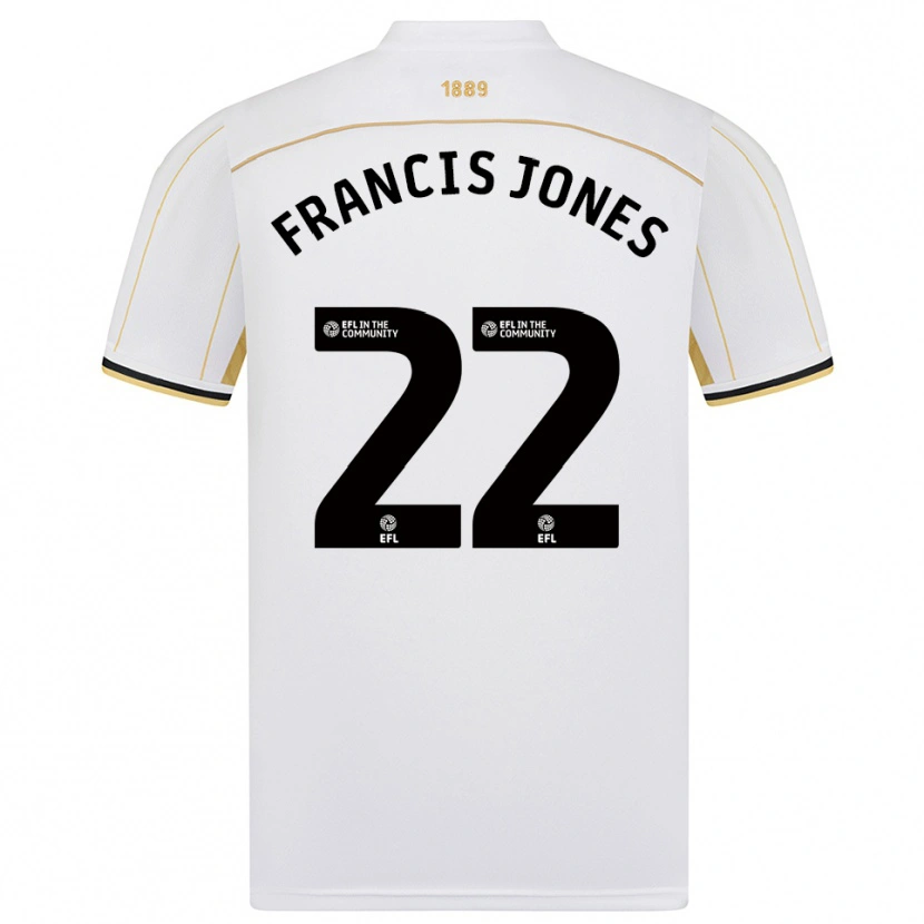 Danxen Damen Maria Francis-Jones #22 Weiß Gold Auswärtstrikot Trikot 2025/26 T-Shirt Österreich