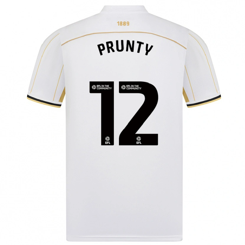 Danxen Damen Jayden Prunty #12 Weiß Gold Auswärtstrikot Trikot 2025/26 T-Shirt Österreich