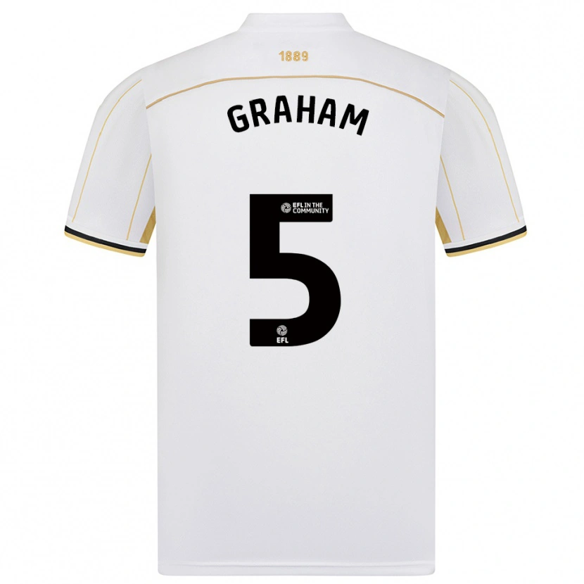 Danxen Damen Molly Graham #5 Weiß Gold Auswärtstrikot Trikot 2025/26 T-Shirt Österreich