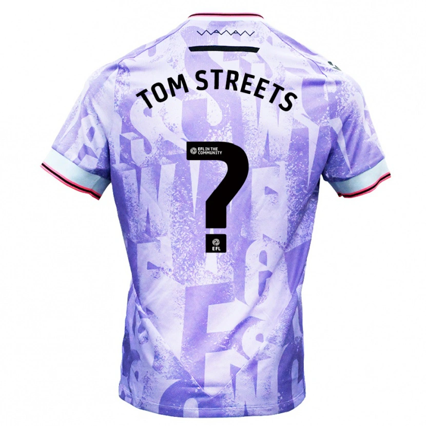 Danxen Damen Tom Streets #0 Lila Weiß Auswärtstrikot Trikot 2025/26 T-Shirt Österreich
