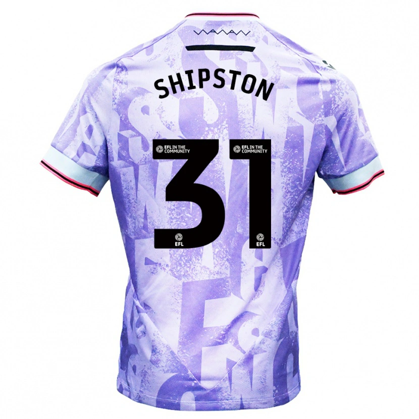 Danxen Damen Rio Shipston #31 Lila Weiß Auswärtstrikot Trikot 2025/26 T-Shirt Österreich