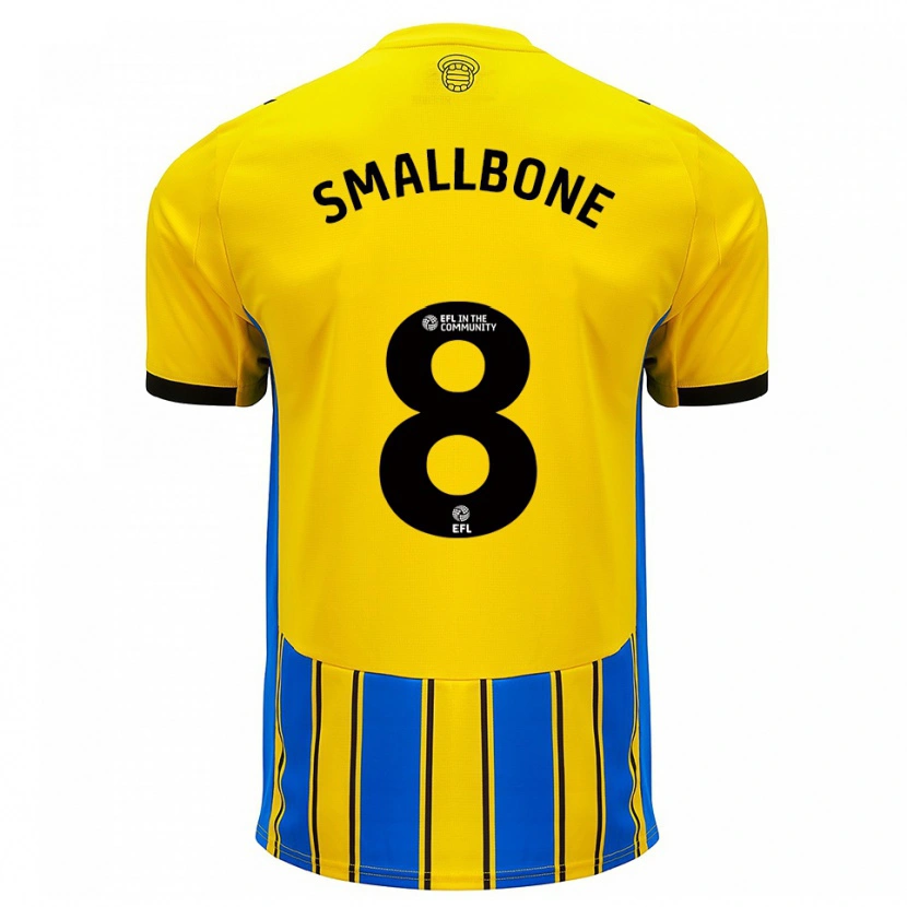 Danxen Damen Will Smallbone #8 Blau Gelb Auswärtstrikot Trikot 2025/26 T-Shirt Österreich