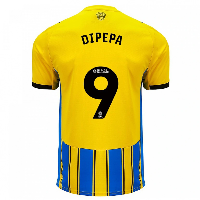 Danxen Damen Baylee Dipepa #9 Blau Gelb Auswärtstrikot Trikot 2025/26 T-Shirt Österreich
