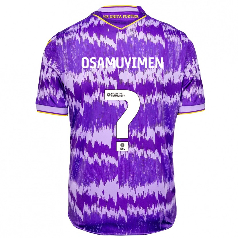 Danxen Damen David Osamuyimen #0 Lila Gelb Auswärtstrikot Trikot 2025/26 T-Shirt Österreich