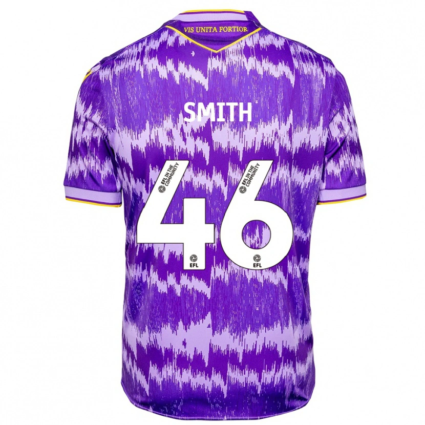 Danxen Damen William Smith #46 Lila Gelb Auswärtstrikot Trikot 2025/26 T-Shirt Österreich