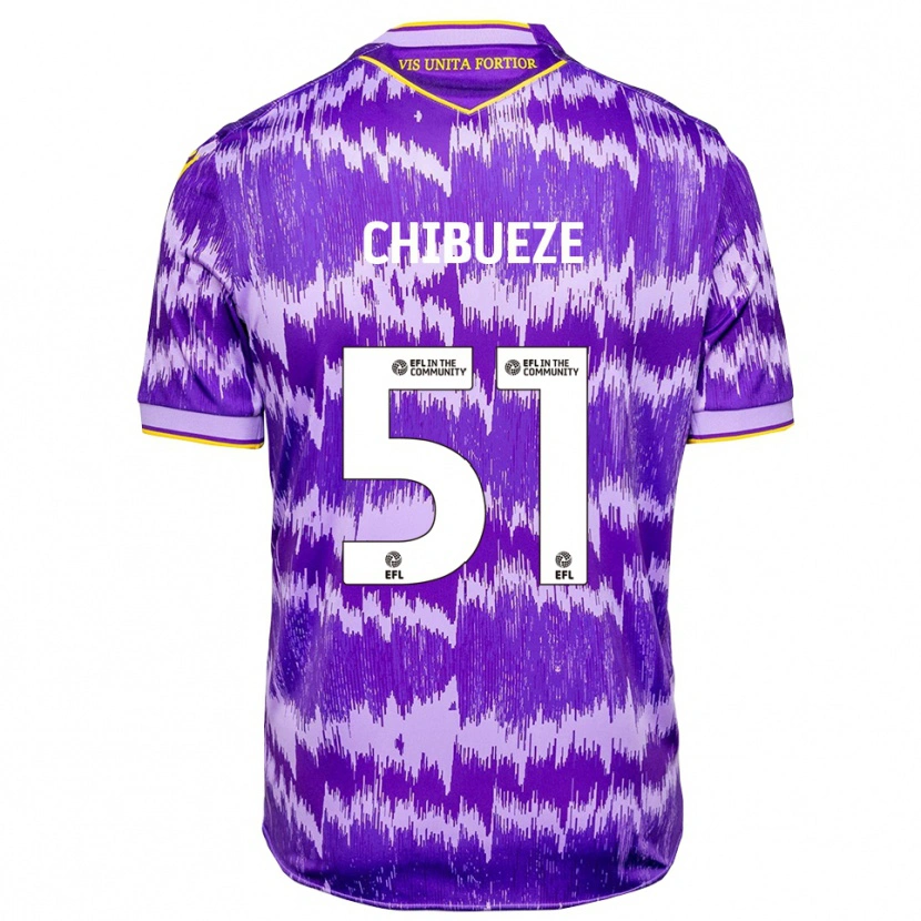 Danxen Damen Chinonso Chibueze #51 Lila Gelb Auswärtstrikot Trikot 2025/26 T-Shirt Österreich