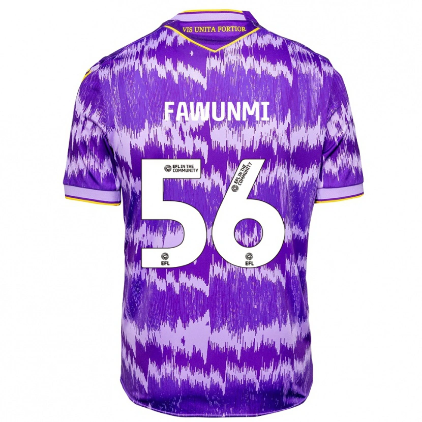 Danxen Damen Favour Fawunmi #56 Lila Gelb Auswärtstrikot Trikot 2025/26 T-Shirt Österreich