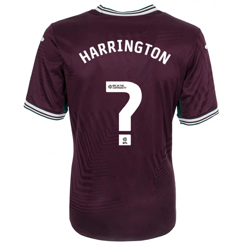 Danxen Damen Theo Harrington #0 Rostrot Weiß Auswärtstrikot Trikot 2025/26 T-Shirt Österreich