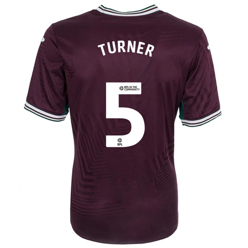 Danxen Damen Steph Turner #5 Rostrot Weiß Auswärtstrikot Trikot 2025/26 T-Shirt Österreich