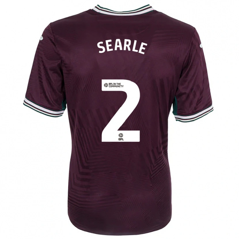Danxen Damen Thomas Searle #2 Rostrot Weiß Auswärtstrikot Trikot 2025/26 T-Shirt Österreich