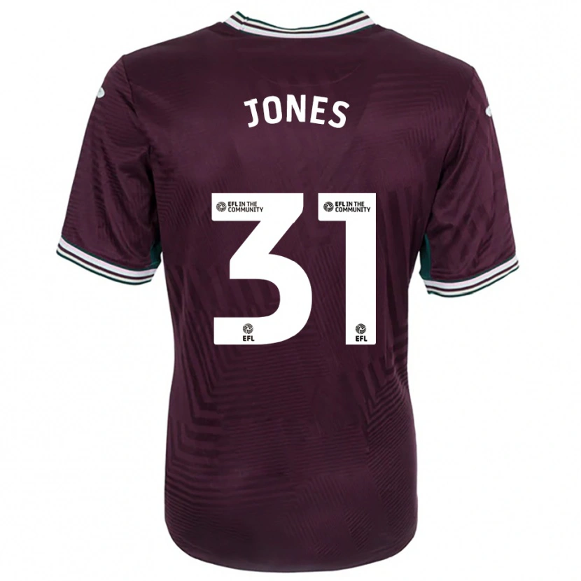 Danxen Damen Verity Jones #31 Rostrot Weiß Auswärtstrikot Trikot 2025/26 T-Shirt Österreich