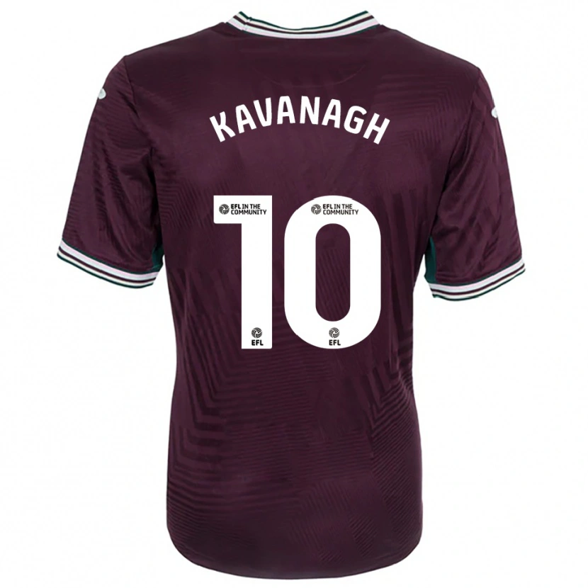 Danxen Damen Reece Kavanagh #10 Rostrot Weiß Auswärtstrikot Trikot 2025/26 T-Shirt Österreich