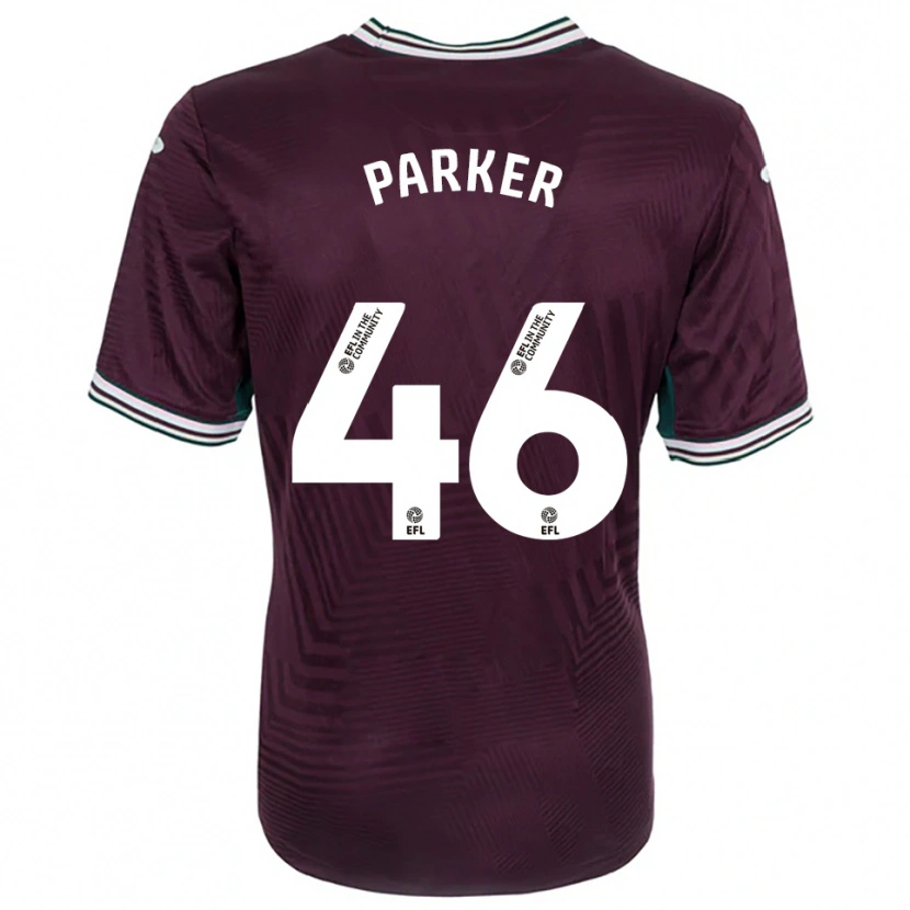 Danxen Damen Arthur Parker #46 Rostrot Weiß Auswärtstrikot Trikot 2025/26 T-Shirt Österreich