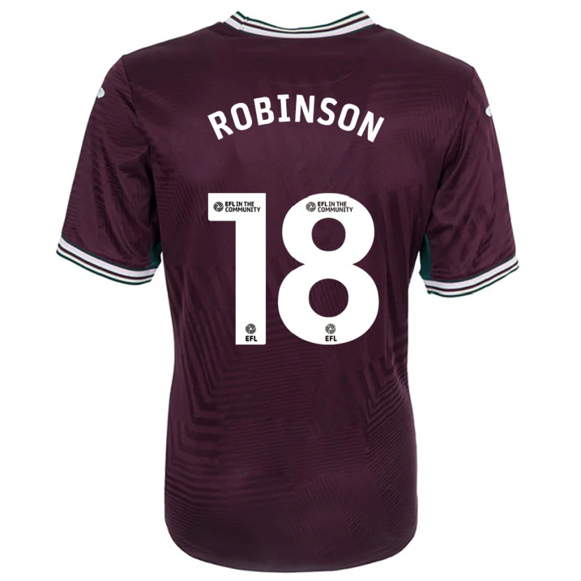 Danxen Damen Milo Robinson #18 Rostrot Weiß Auswärtstrikot Trikot 2025/26 T-Shirt Österreich