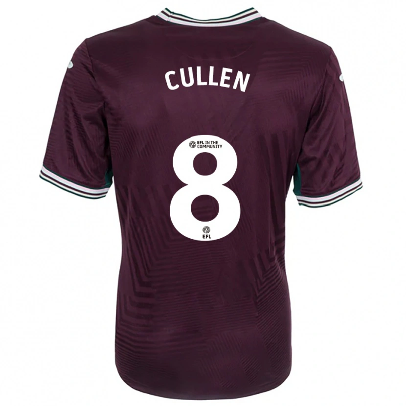 Danxen Damen Rachel Cullen #8 Rostrot Weiß Auswärtstrikot Trikot 2025/26 T-Shirt Österreich