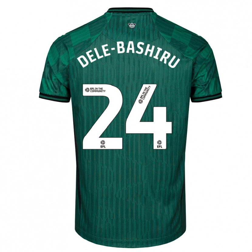 Danxen Damen Tom Dele-Bashiru #24 Grün Schwarz Auswärtstrikot Trikot 2025/26 T-Shirt Österreich