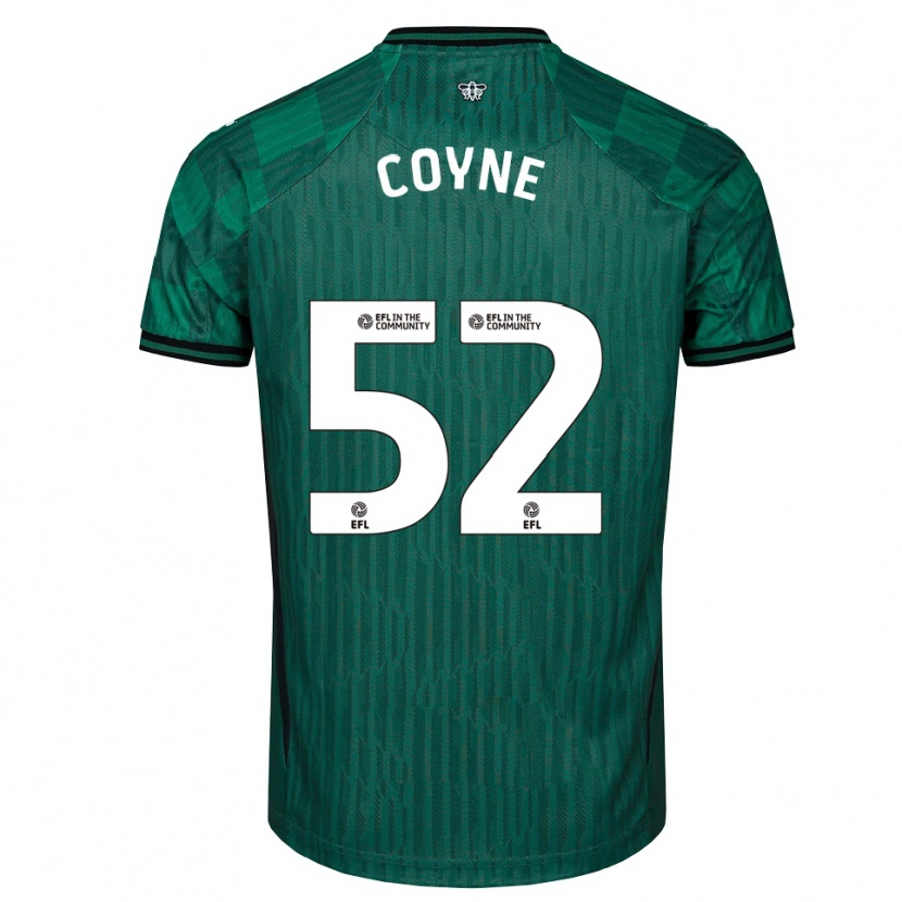Danxen Damen Aidan Coyne #52 Grün Schwarz Auswärtstrikot Trikot 2025/26 T-Shirt Österreich