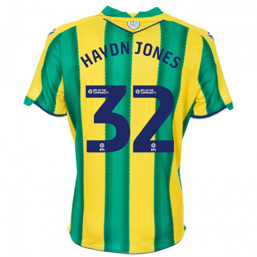 Danxen Damen Mackenzie Haydn Jones #32 Gelb Grün Auswärtstrikot Trikot 2025/26 T-Shirt Österreich