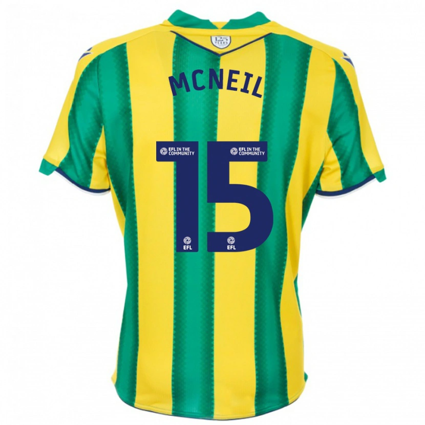 Danxen Damen Remar Mcneil #15 Gelb Grün Auswärtstrikot Trikot 2025/26 T-Shirt Österreich