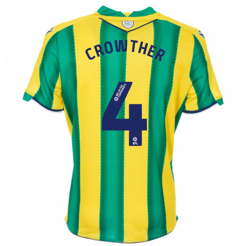 Danxen Damen Matthew Crowther #4 Gelb Grün Auswärtstrikot Trikot 2025/26 T-Shirt Österreich