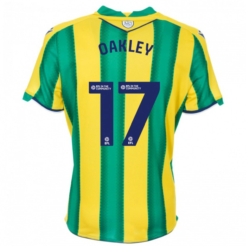 Danxen Damen Rhianne Oakley #17 Gelb Grün Auswärtstrikot Trikot 2025/26 T-Shirt Österreich