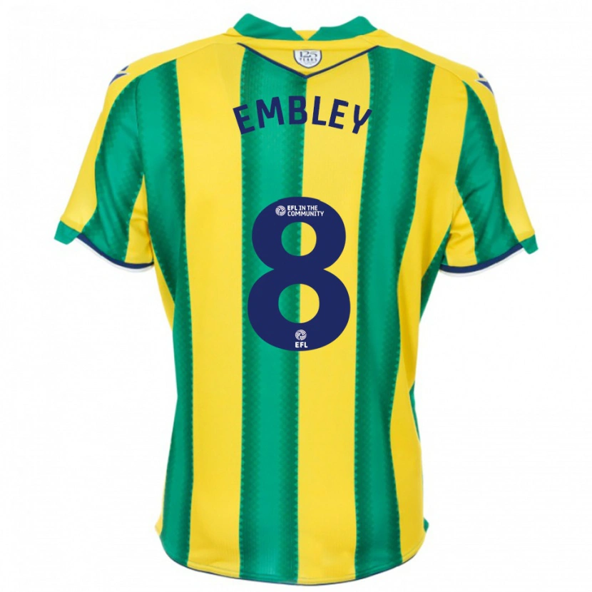 Danxen Damen Rosie Embley #8 Gelb Grün Auswärtstrikot Trikot 2025/26 T-Shirt Österreich