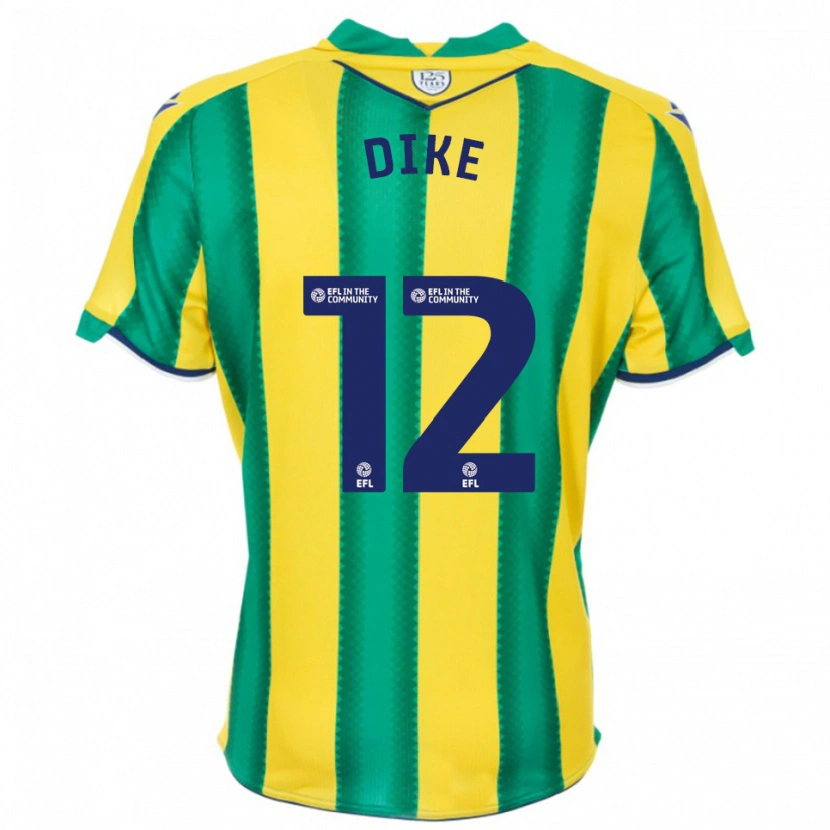 Danxen Damen Daryl Dike #12 Gelb Grün Auswärtstrikot Trikot 2025/26 T-Shirt Österreich