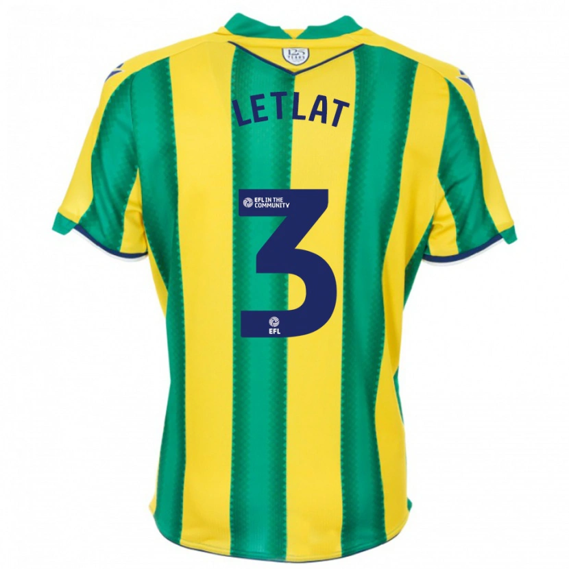 Danxen Damen Adam Letlat #3 Gelb Grün Auswärtstrikot Trikot 2025/26 T-Shirt Österreich