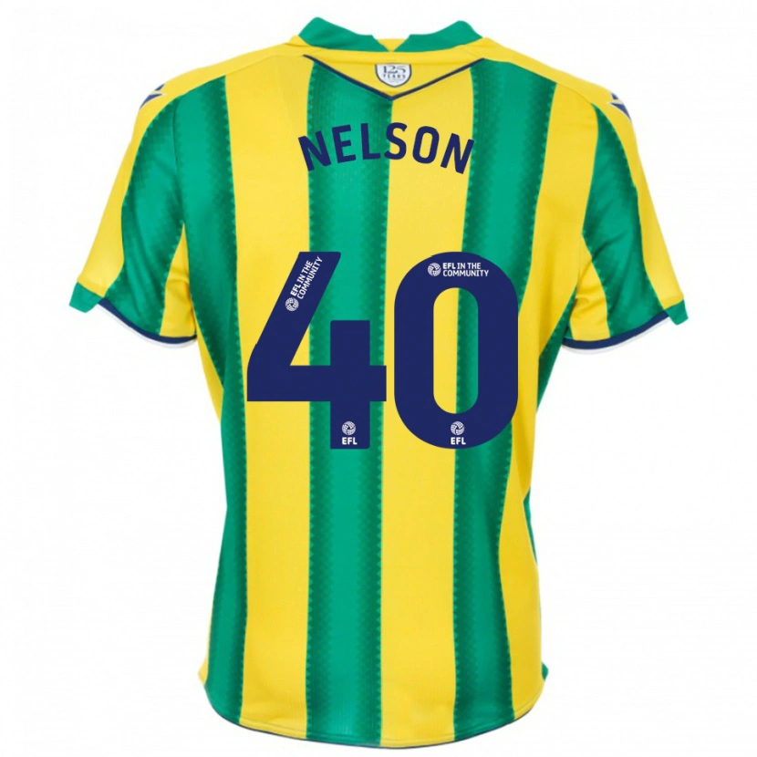Danxen Damen Deago Nelson #40 Gelb Grün Auswärtstrikot Trikot 2025/26 T-Shirt Österreich