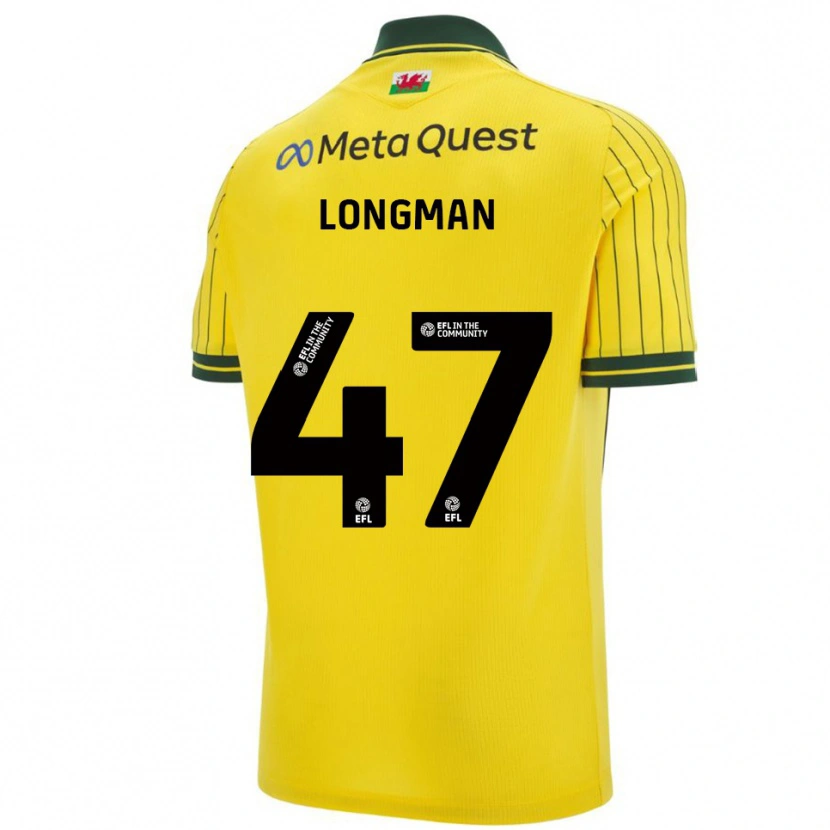 Danxen Damen Ryan Longman #47 Gelb Grün Auswärtstrikot Trikot 2025/26 T-Shirt Österreich