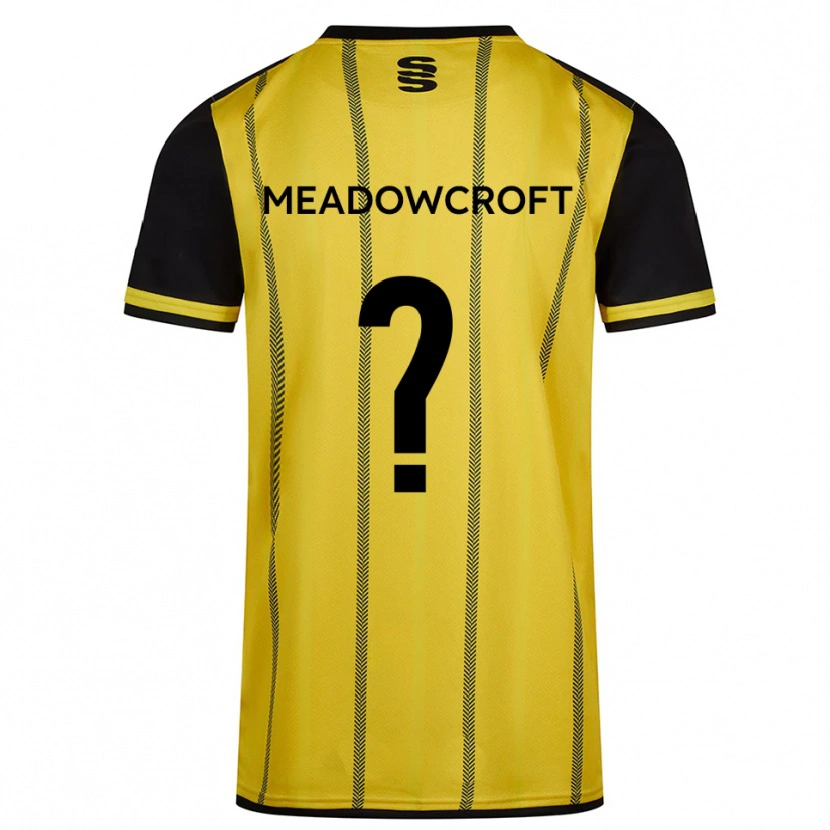 Danxen Damen Cullen Meadowcroft #0 Gelb Schwarz Auswärtstrikot Trikot 2025/26 T-Shirt Österreich