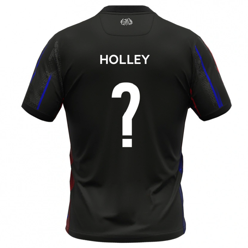 Danxen Damen Mark Holley #0 Schwarz Rot Auswärtstrikot Trikot 2025/26 T-Shirt Österreich