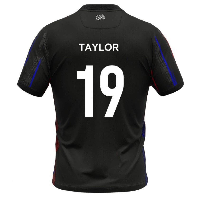 Danxen Damen Archy Taylor #19 Schwarz Rot Auswärtstrikot Trikot 2025/26 T-Shirt Österreich