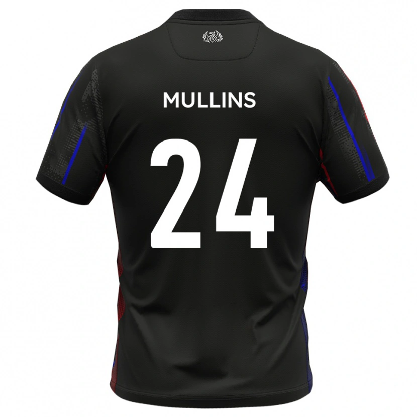 Danxen Damen Maxwell Mullins #24 Schwarz Rot Auswärtstrikot Trikot 2025/26 T-Shirt Österreich