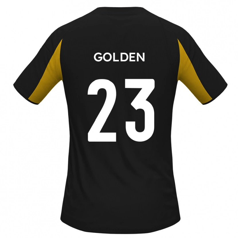 Danxen Damen Tylor Golden #23 Schwarz Gelb Auswärtstrikot Trikot 2025/26 T-Shirt Österreich