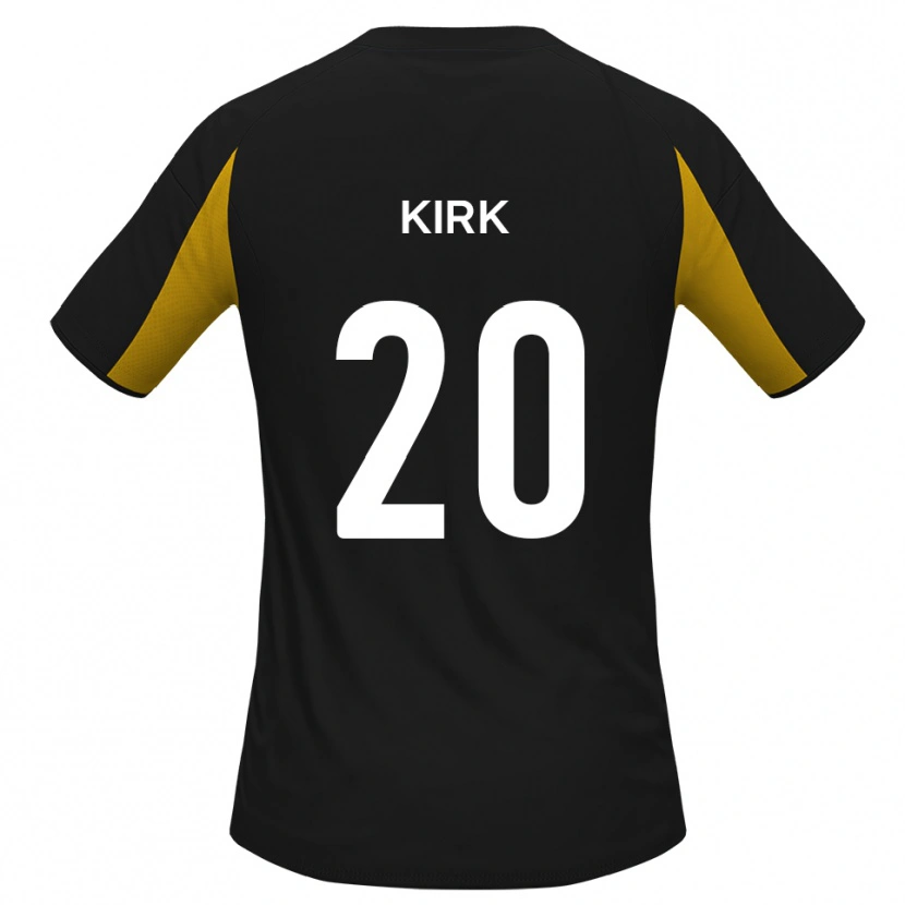 Danxen Damen Charlie Kirk #20 Schwarz Gelb Auswärtstrikot Trikot 2025/26 T-Shirt Österreich