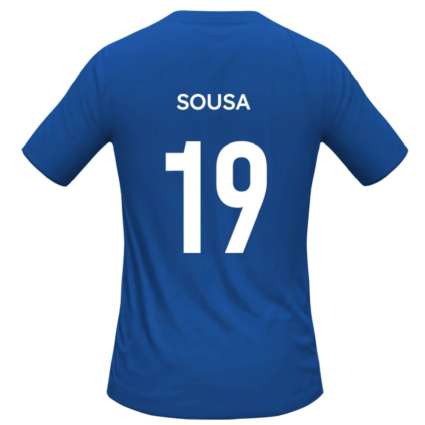 Danxen Damen Érico Sousa #19 Himmelblau Auswärtstrikot Trikot 2025/26 T-Shirt Österreich
