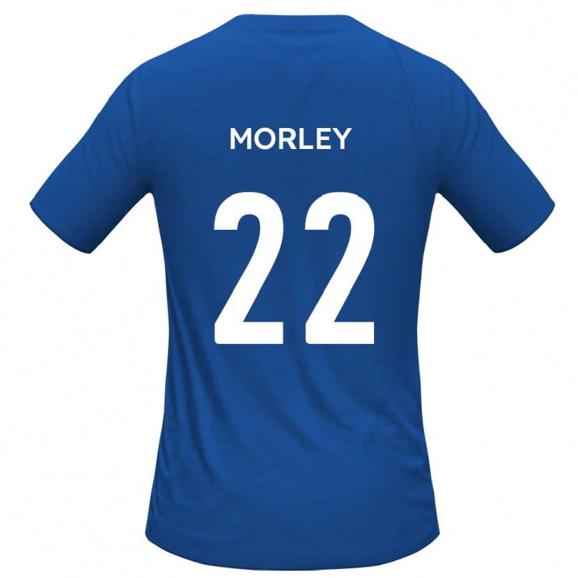 Danxen Damen Adam Morley #22 Himmelblau Auswärtstrikot Trikot 2025/26 T-Shirt Österreich