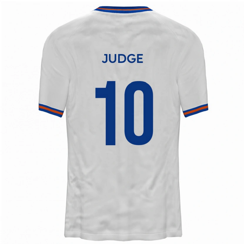 Danxen Damen Alan Judge #10 Weiß Blau Auswärtstrikot Trikot 2025/26 T-Shirt Österreich
