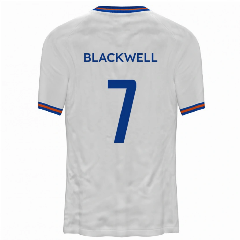 Danxen Damen Tom Blackwell #7 Weiß Blau Auswärtstrikot Trikot 2025/26 T-Shirt Österreich
