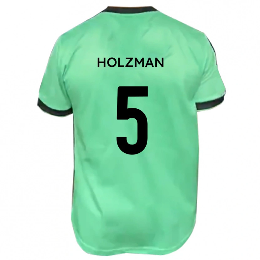 Danxen Damen Louie Holzman #5 Türkis Schwarz Auswärtstrikot Trikot 2025/26 T-Shirt Österreich