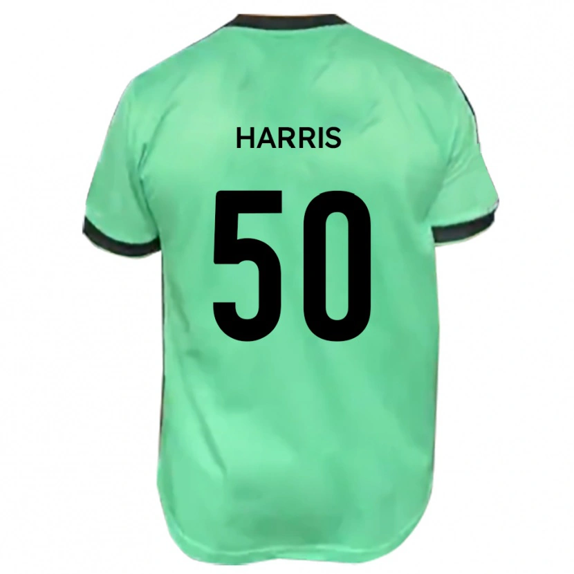 Danxen Damen Archie Harris #50 Türkis Schwarz Auswärtstrikot Trikot 2025/26 T-Shirt Österreich