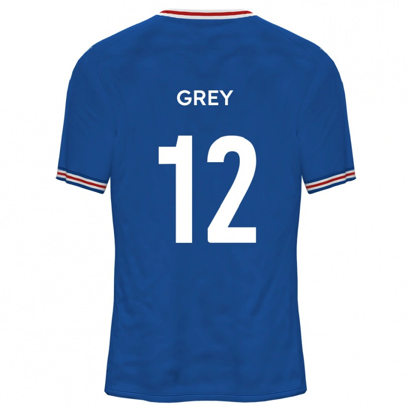 Danxen Damen Joe Grey #12 Dodger Blau Auswärtstrikot Trikot 2025/26 T-Shirt Österreich